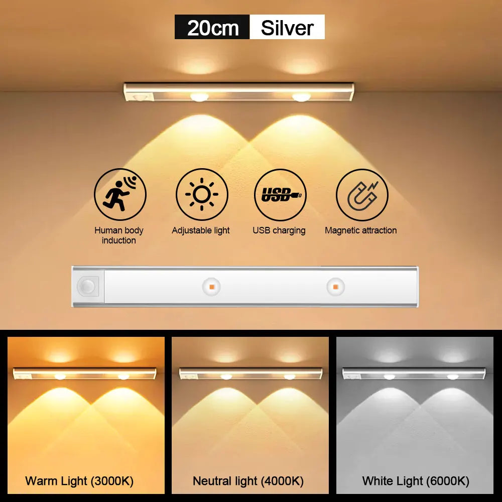 Monitor sensor Light- Turns On Automatically at Night