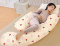 2025 New Comfortable Maternity Pillow Lumbar Side Pillow Multi-functional Abdominal Support H-shaped Pillow Pregnancy Products